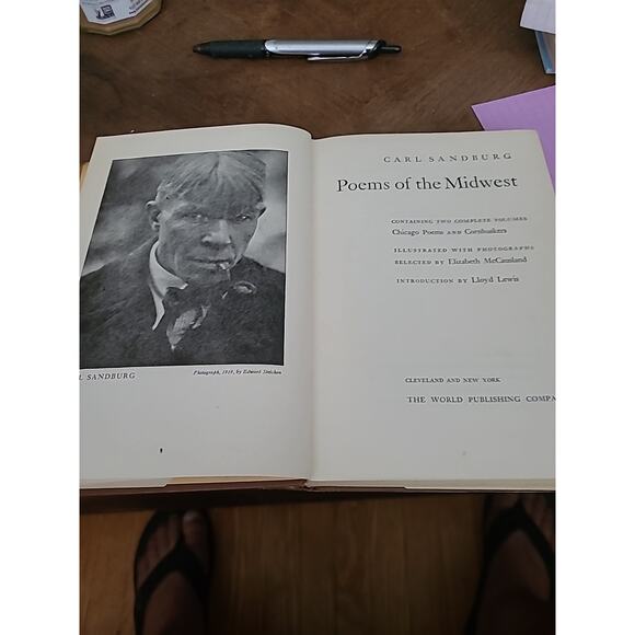 Poems of the Midwest HC/DJ 2nd 1946 - Picture 5 of 5